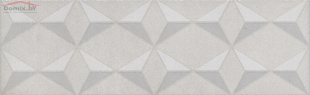 Плитка Kerama Marazzi Корредо серый светлый бордюр арт. HGD\A584\6437 (7,7х25)